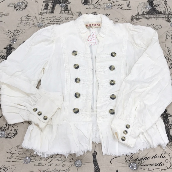 🎁 FREE PEOPLE Ariana Embroidered Jacket - Picture 3 of 12